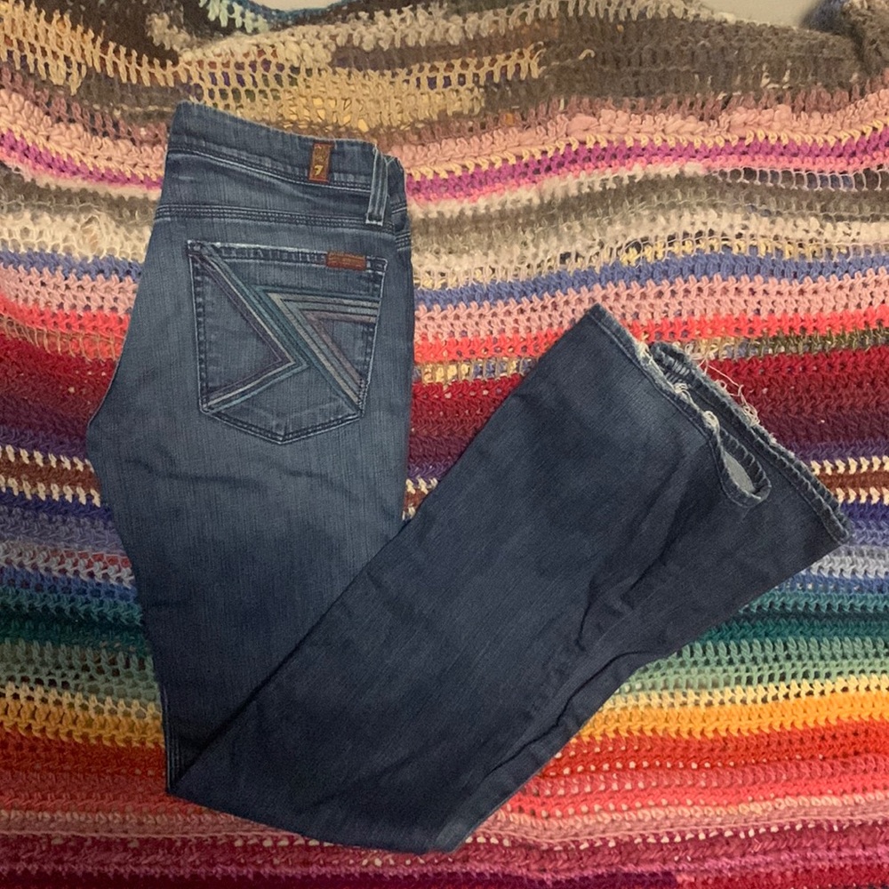 7 for all mankind bootcut jeans Size 27
